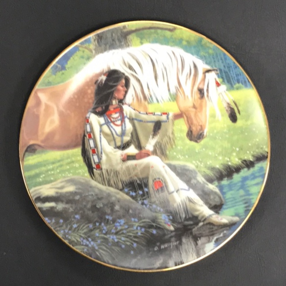 Hamilton collectible edition plate]